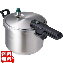 ワンダーシェフ プロ2 業務用圧力鍋 6L ZPSA60 写真1