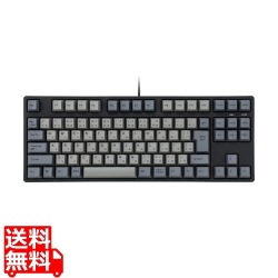 プリンストン CD87 テンキーレス メカニカルキーボード 日本語配列 91キー GATERON G PRO 青軸クリッキー 【 USB-C接続 / Windows Mac両対応 】 IK-CD87-G/BL-BK 写真1