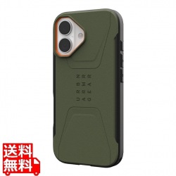 プリンストン UAG iPhone 17用 MagSafe対応ケース CIVILIAN オリーブ/オレンジ UAG-IPH25MB-CMS-O/O【日本正規代理店品】 写真1