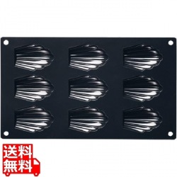 Ma フレキシブルモルド 30SF032 マドレーヌ9ヶ取 写真1