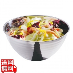 UK 18-8 サラダボール/ライン シングルウォール 17cm 写真1