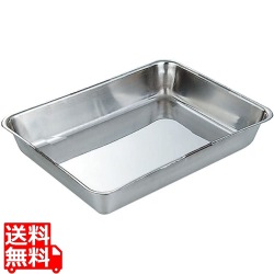 18-8 カラー角バット キャビネ 黒 写真1