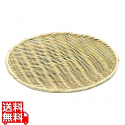 竹製 盆ザル 27cm 写真1