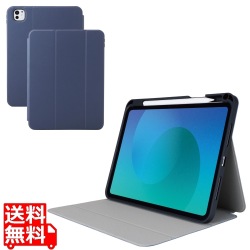 11インチiPad Pro(M4) フラップケース 衝撃吸収 Pencil収納 スリープ対応 写真1