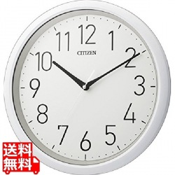 シチズン防滴防塵型掛時計 8MG799-003 写真1