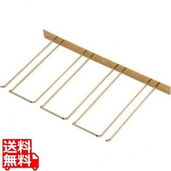 グラスフレーム 壁掛型 4連 24金メッキ 写真1