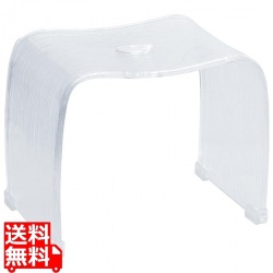 アクリルバスチェア 3ND-BC320 クリア 写真1