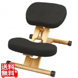 プロポーションチェア CH-88Wブラック 宮武製作所 | チェア イス いす 子ども用 子ども椅子 キャスター 高さ調節 姿勢 背中 背筋 子ども部屋 クッション 写真1
