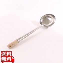 中国製ステン中華お玉 4号(約240cc)【 旧2号 】 写真1
