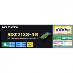 PC4-17000(DDR4-2133)対応ノートPC用メモリー 4GB 写真1