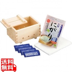 豆腐作り器 81159 桧製 写真1