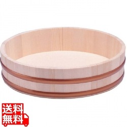 天然木 寿司飯台 39cm 業務用 写真1