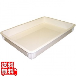 PPピザ生地ボックス 浅型 DB18263P(148) 写真1