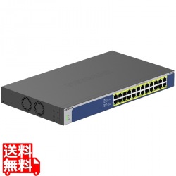 PoE+対応(300W)ギガビット24ポート アンマネージスイッチ 写真1