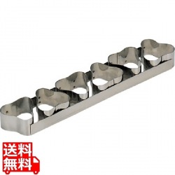 18-10ケーキリング 波三角型 6連 3149-99 写真1