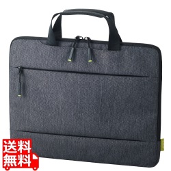Surface Laptop 4 インナーバッグ インナーケース 13.5インチ 収納ポケット ハンドル付 ブラック 写真1