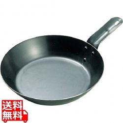 キング 鉄 オーブンレンジ用 フライパン 32cm ※IH対応(100V) 業務用 写真1