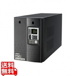 無停電電源装置(常時インバータ給電) AC200V:1000VA/700W:縦置 写真1
