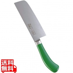 TKG PRO 抗菌カラー 菜切庖丁 16cm グリーン 写真1