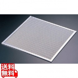 アルミ ピザ焼網角型7インチ 写真1