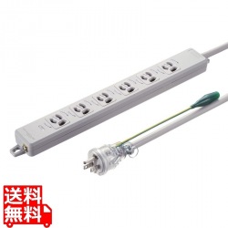 ポッキンプラグ付き電源タップ 写真1