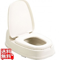 和式トイレ用 洋式便座 両用型 ベージュ 写真1