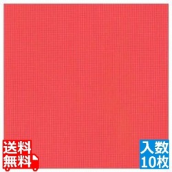 オリビア テーブルクロス シート 1000×1000(10枚入)ピュアレッド 写真1