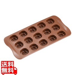 シリコマート チョコレートモルド ローズ SCG13 写真1