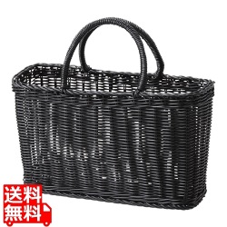 PP湯かご 小 91-16 ブラック 写真1