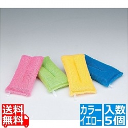 落ちますスポンジ(5個入)イエロー 写真1