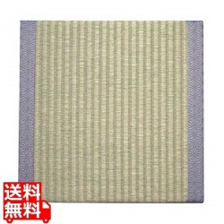 畳み座布団(人工いぐさ) 紫陽花(アジサイ) 写真1