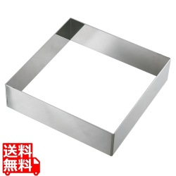 EBM 18-8 アルゴン溶接 正角型セルクルリング 150×150×H40 写真1