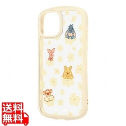 iPhone 15/14/13/Puffull衝撃吸収ケース/プー仲間花柄2 写真1