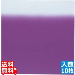 風呂敷ナイロンデシン 24巾(10枚入) ボカシ 紫 写真1