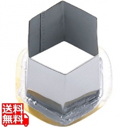 18-8穴クリ芯抜型 外仕上げ用 亀甲 35mm用 写真1