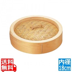 桧中華セイロ 蓋 21cm 写真1