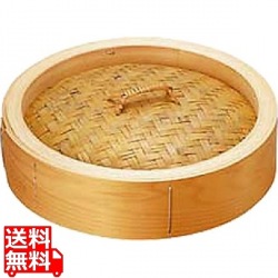 桧深型中華セイロ 蓋 60cm 固定取手付 写真1