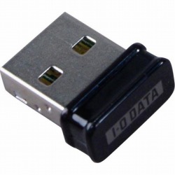 IEEE802.11n/g/b準拠 150Mbps(規格値) 超小型無線LANアダプター ブラック 写真1