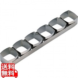 18-10ケーキリング 正方A型 6連 3103-99 写真1