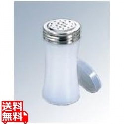 ポリエチレン 鼓型 調味缶 小ロング S缶(ポリ蓋付)直径57×H121 写真1