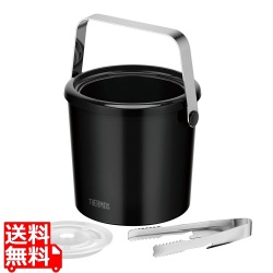 サーモス 洗浄機対応 二重アイスペール TPL-1400 ブラック 写真1