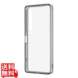 Xperia 1 VII LS 衝撃吸収 バンパー ハイブリッドケース/ブラック 写真1