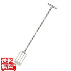 MT18-8給食用フォークB型共柄4本爪No.1 写真1