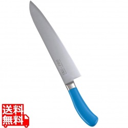TKG PRO 抗菌カラー 牛刀 27cm ブルー 写真1