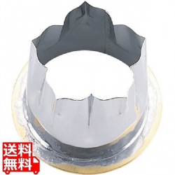 18-8穴クリ芯抜型 外仕上げ用 桔梗 20mm用 写真1