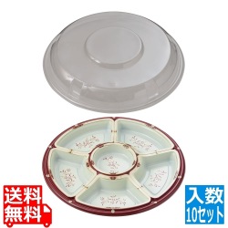 丸型オードブル ロイヤルセットTOM-380(10セット入) 写真1