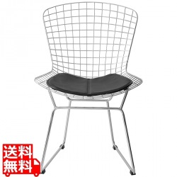 デザインチェア 幅53 高さ81 PCK-022N ブラック 宮武製作所 | チェア 椅子 オシャレ リビング 写真1