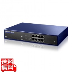 IEEE802.3at(Type2)対応8ポートPoEスイッチ 写真1