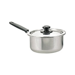 PC柄モリブデン実用片手鍋20cm 写真1