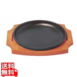 トキワ ステーキ皿 304丸型 小 業務用 写真1